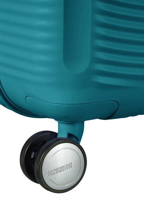 Trolley SOUNDBOX, gro&szlig;, erweiterbar JADEGR&Uuml;N - Harte Trolleys