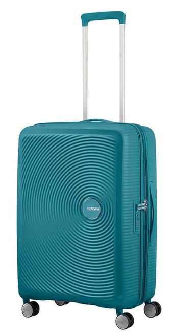 SOUNDBOX SPINNER Mittlerer Trolley, erweiterbar JADEGR&Uuml;N - Harte Trolleys