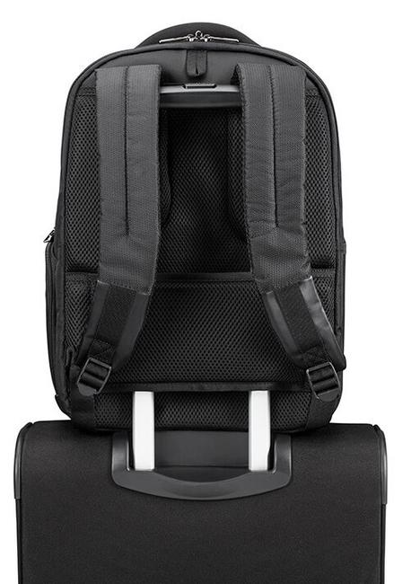 Rucksack VECTURA EVO, 14 "PC-Halterung, mit Easy Pass SCHWARZ - PC-Rucksäcke