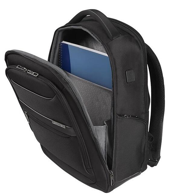 Rucksack VECTURA EVO, 15,6 "PC-Halterung, mit Easy Pass SCHWARZ - PC-Rucksäcke