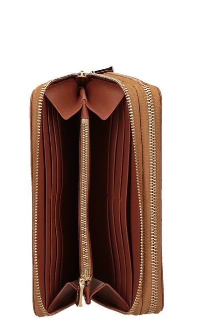 Geldbörse GEO CLASSIC, doppeltes Reißverschlussfach NATÜRLICH - Brieftaschen Damen