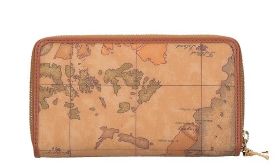 Geldbörse GEO CLASSIC, doppeltes Reißverschlussfach NATÜRLICH - Brieftaschen Damen
