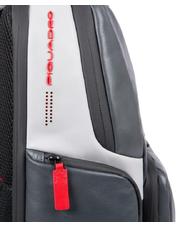 PIQUADRO Rucksack URBAN FAST-CHECK, 15,6 "PC-Halterung GRAU - PC-Rucksäcke - 7