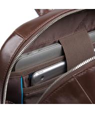 PIQUADRO BLUE SQUARE 15,6 "Laptop-Rucksack MAHAGONI - PC-Rucksäcke - 3