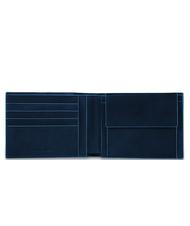 PIQUADRO Geldbörse BLUE SQUARE, aus Leder, mit RFID Blau - Brieftaschen Herren - 2