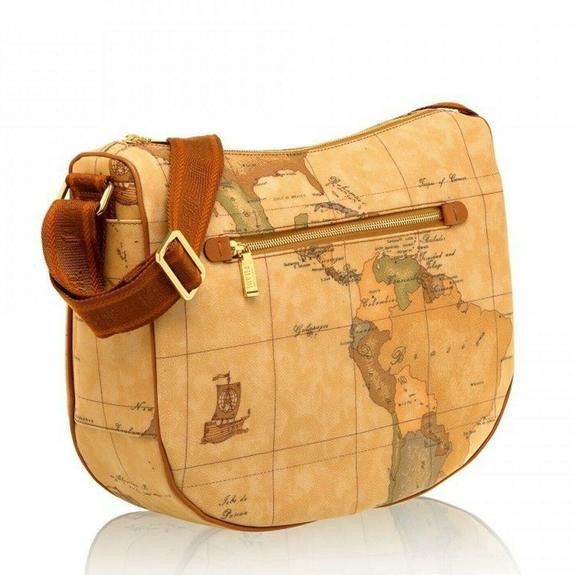 ALVIERO MARTINI 1 ^ CLASS GEO CLASSIC, Umhängetasche NATÜRLICH - Damentaschen