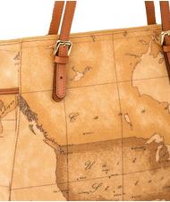 ALVIERO MARTINI PRIMA CLASSE Geo Classic Einkaufstasche um die Schulter NATÜRLICH - Damentaschen - 3