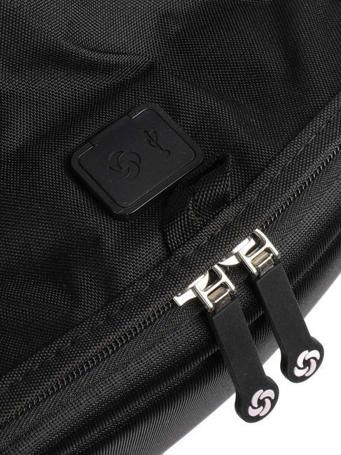 Zaino SECURIPAK, mit Diebstahlsicherung, 14" PC-Halterung SCHWARZER STAHL - PC-Rucks&auml;cke