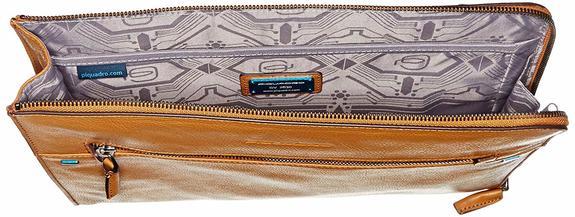 Custodia porta iPad PIKE, aus Leder, mit Schulterriemen LEDER - Tablettmappe &amp; Organizer