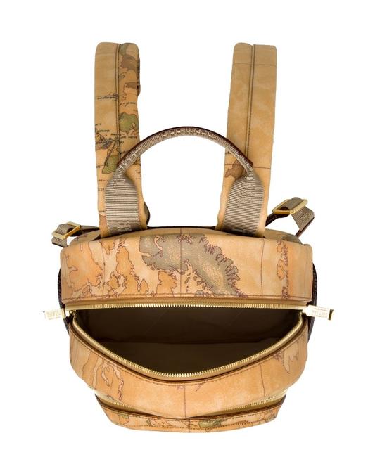 ALVIERO MARTINI 1 ^ CLASS Rucksack mit GEO CLASSIC-Print NATÜRLICH - Damentaschen