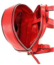 PIQUADRO Muse Mini Mini-Rucksack aus Leder ROT - Damentaschen - 4