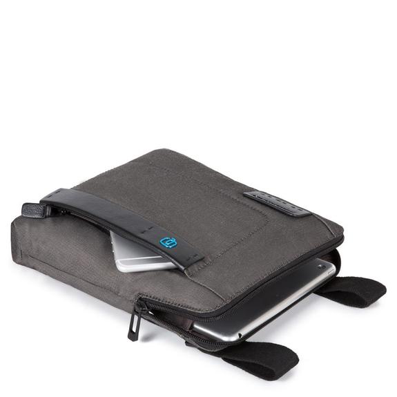 Bürste Linie PULSE P16, iPad-Halter CHEVRON / GRAU - Umhängetaschen Herren