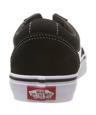 VANS Sneakers Basse WARD, aus Wildleder und Canvas SCHWARZ-WEISS - Damenschuhe - 4
