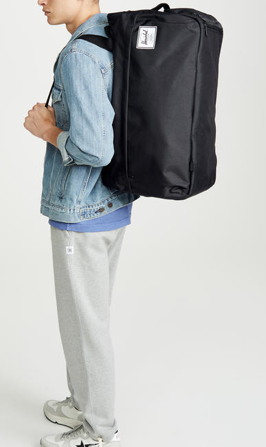 Borsone Zaino OUTFITTER, mit einziehbaren Schultergurten RABE CROSSHATCH - Reisetaschen