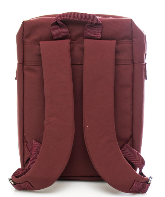 Basyk Schulterrucksack Burgund - Rucks&auml;cke f&uuml;r Schule &amp; Freizeit