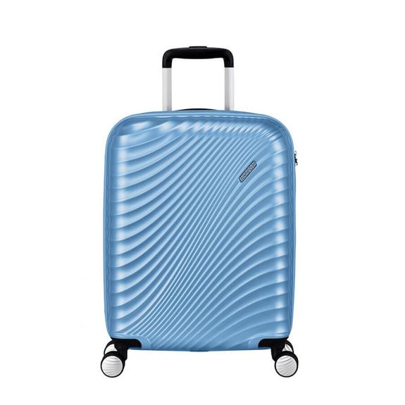 Trolley JETGLAM, Handgep&auml;ck METALLISCHES PULVER BLAU - Handgep&auml;ck