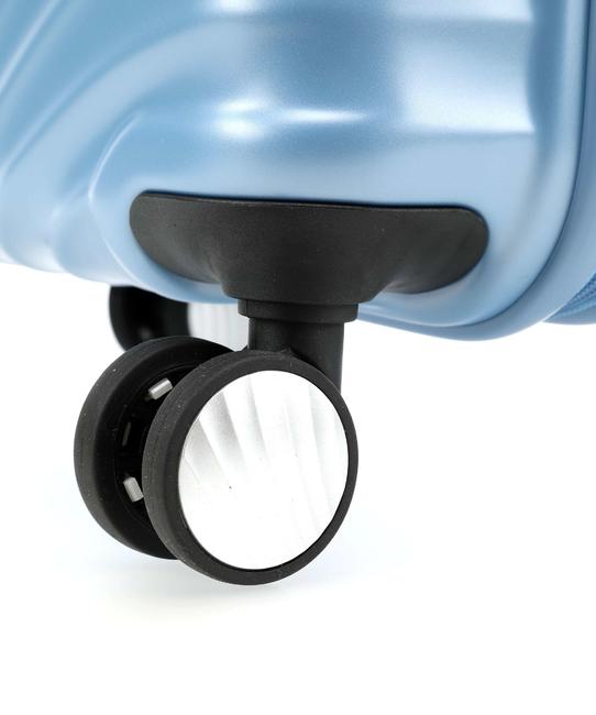 Trolley JETGLAM, Handgep&auml;ck METALLISCHES PULVER BLAU - Handgep&auml;ck