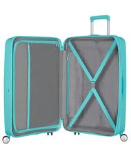 AMERICAN TOURISTER SOUNDBOX SPINNER Mittlerer Trolley, erweiterbar POOLSIDE BLAU - Harte Trolleys - 2