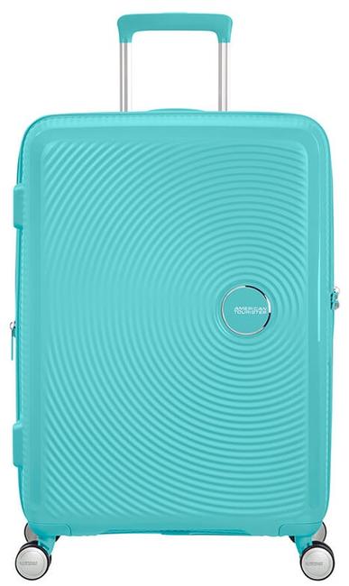 SOUNDBOX SPINNER Mittlerer Trolley, erweiterbar POOLSIDE BLAU - Harte Trolleys
