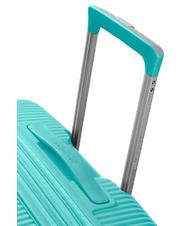 AMERICAN TOURISTER SOUNDBOX SPINNER Mittlerer Trolley, erweiterbar POOLSIDE BLAU - Harte Trolleys - 5