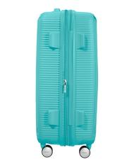 AMERICAN TOURISTER SOUNDBOX SPINNER Mittlerer Trolley, erweiterbar POOLSIDE BLAU - Harte Trolleys - 7