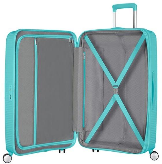Trolley SOUNDBOX, gro&szlig;, erweiterbar POOLSIDE BLAU - Harte Trolleys