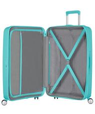 AMERICAN TOURISTER Trolley SOUNDBOX, gro&szlig;, erweiterbar POOLSIDE BLAU - Harte Trolleys - 2