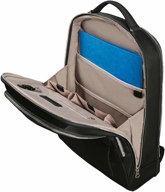 ZALIA 2.0 Schulterrucksack, 15,6 "PC-Halterung SCHWARZ - PC-Rucks&auml;cke