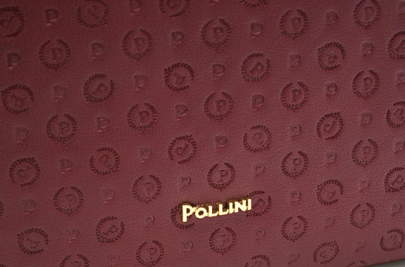 Heritage Embossed Schultertasche Burgund - Damentaschen
