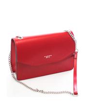 TOSCA BLU Margherita Umh&auml;ngetasche aus Leder ROT - Damentaschen - 2