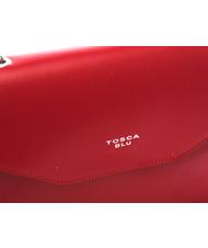 TOSCA BLU Margherita Umh&auml;ngetasche aus Leder ROT - Damentaschen - 3