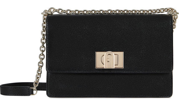 1927 Small Umhängetasche aus Leder Schwarz - Damentaschen