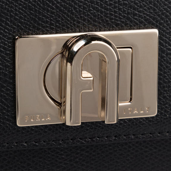 1927 Small Umhängetasche aus Leder Schwarz - Damentaschen