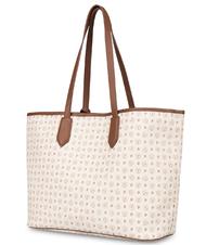 POLLINI Heritage Classic Schulter-Shopper elfenbein / braun - Damentaschen - 3