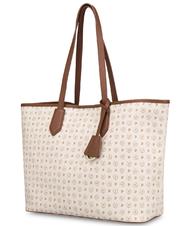 POLLINI Heritage Classic Schulter-Shopper elfenbein / braun - Damentaschen - 4