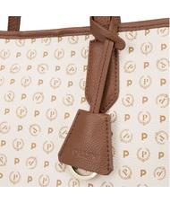POLLINI Heritage Classic Schulter-Shopper elfenbein / braun - Damentaschen - 5