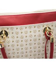 POLLINI Heritage Classic Handshopper, mit Schulterriemen elfenbein / lack - Damentaschen - 4