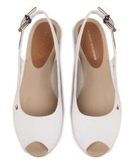 TOMMY HILFIGER ELBA Keilsandalen Elfenbein - Damenschuhe - 6
