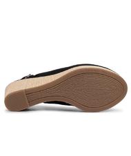 TOMMY HILFIGER ELBA Keilsandalen SCHWARZ - Damenschuhe - 6