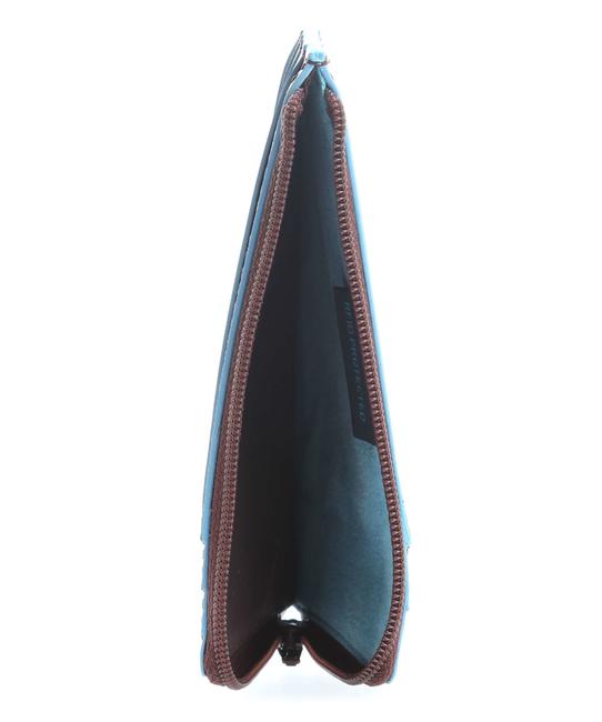 BLUE SQUARE Ledergeldbörse mit RFID MAHAGONI - Brieftaschen Herren