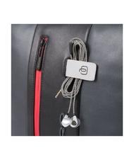 PIQUADRO Rucksack URBAN, 15,6 "PC-Halterung, mit Diebstahlsicherung GRAU - PC-Rucksäcke - 6