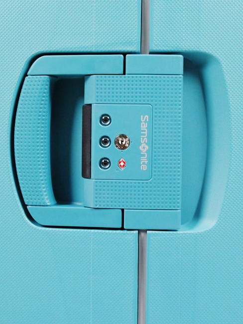 S'CURE S'CURE-Linie, mittlere Größe WASSERBLAU - Harte Trolleys