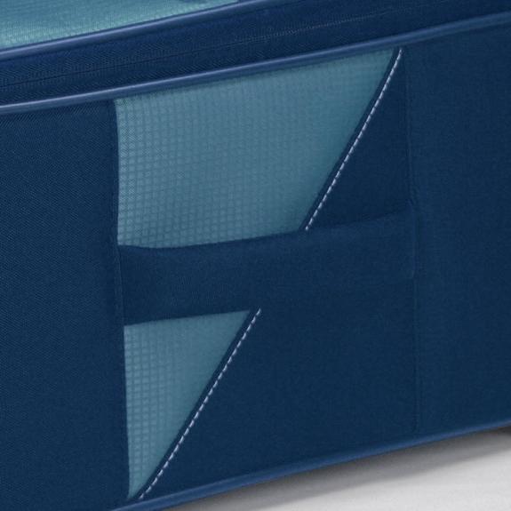 Trolley THUNDER, Handgep&auml;ck, erweiterbar Blau - Handgep&auml;ck