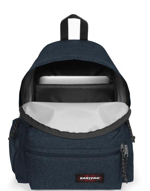 PADDED ZIPPL'R + 13 "Laptop-Rucksack dreifach denim - Rucks&auml;cke f&uuml;r Schule &amp; Freizeit