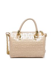 POLLINI  HERITAGE VERNICE Mini-Trunk mit Schultergurt Nackt - Damentaschen - 3