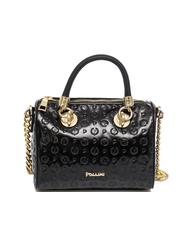 POLLINI  HERITAGE VERNICE Mini-Trunk mit Schultergurt Schwarz - Damentaschen - 3