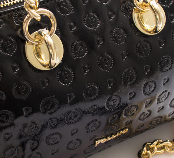  HERITAGE VERNICE Mini-Trunk mit Schultergurt Schwarz - Damentaschen