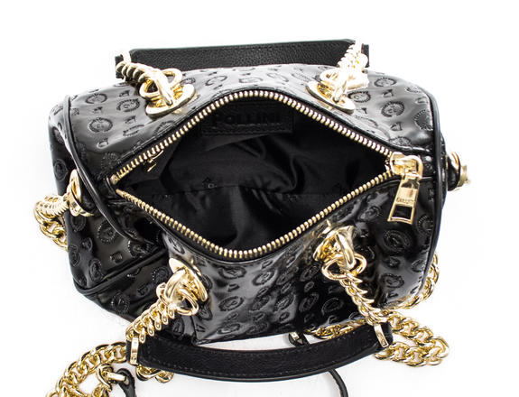  HERITAGE VERNICE Mini-Trunk mit Schultergurt Schwarz - Damentaschen