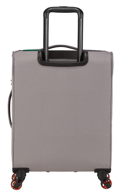 Trolley ECO WONDER Handgep&auml;ck aus RECYCLEX&trade; grau - Handgep&auml;ck