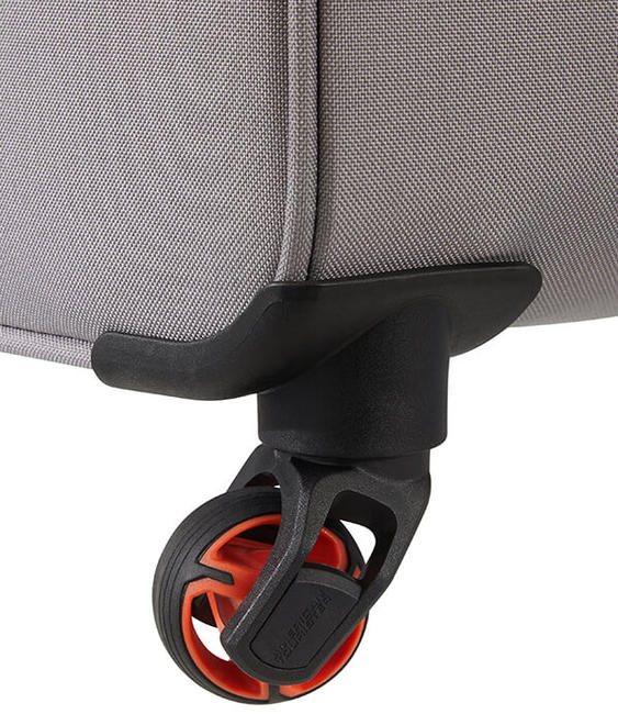 Trolley ECO WONDER Handgep&auml;ck aus RECYCLEX&trade; grau - Handgep&auml;ck